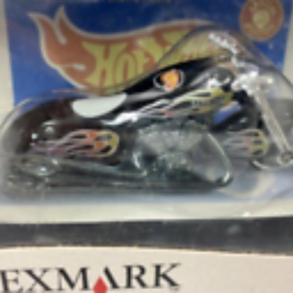 Hot Wheels Lexmark 27343 Cast Metal Special Edition Scorchin Scooter Motorcycle - Picture 5 of 6